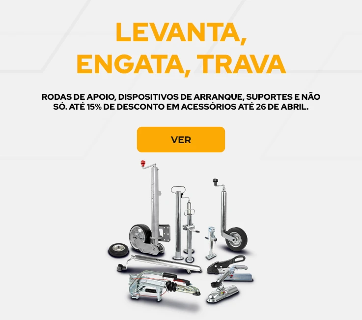 Levanta, engata, trava